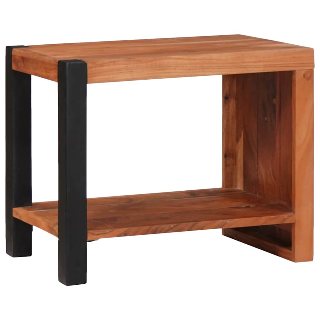 vidaXL Półka na książki Brązowy 50 x 30 x 40 cm Lite Drewno Akacji