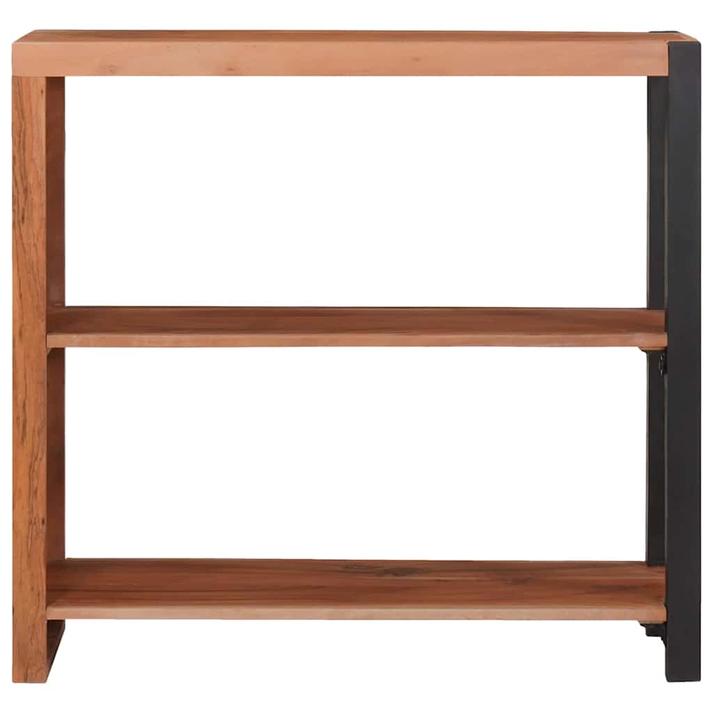 vidaXL Półka na książki Brązowy 80 x 30 x 75 cm Lite Drewno Akacji