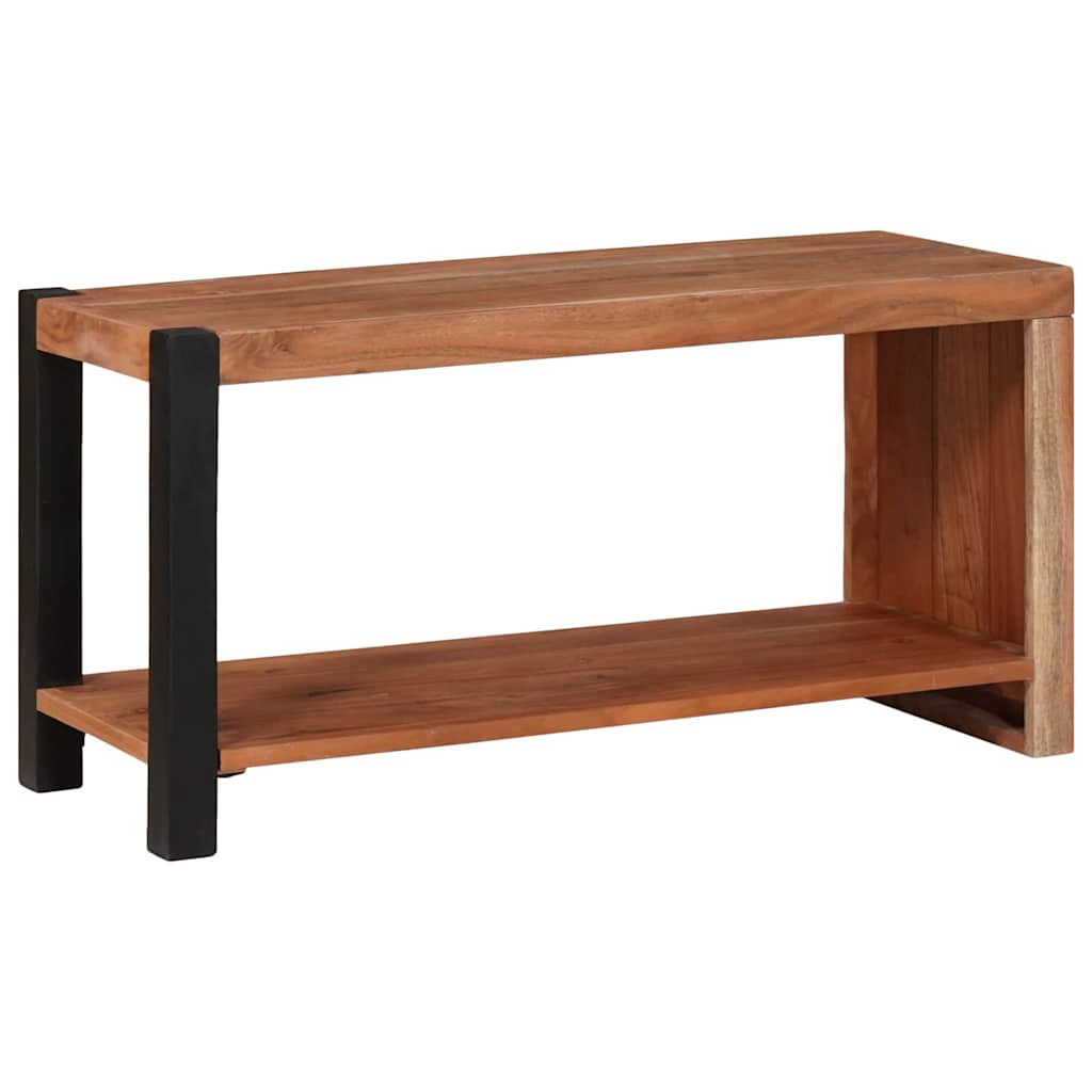 vidaXL Półka na książki Brązowy 80 x 30 x 40 cm Lite Drewno Akacji