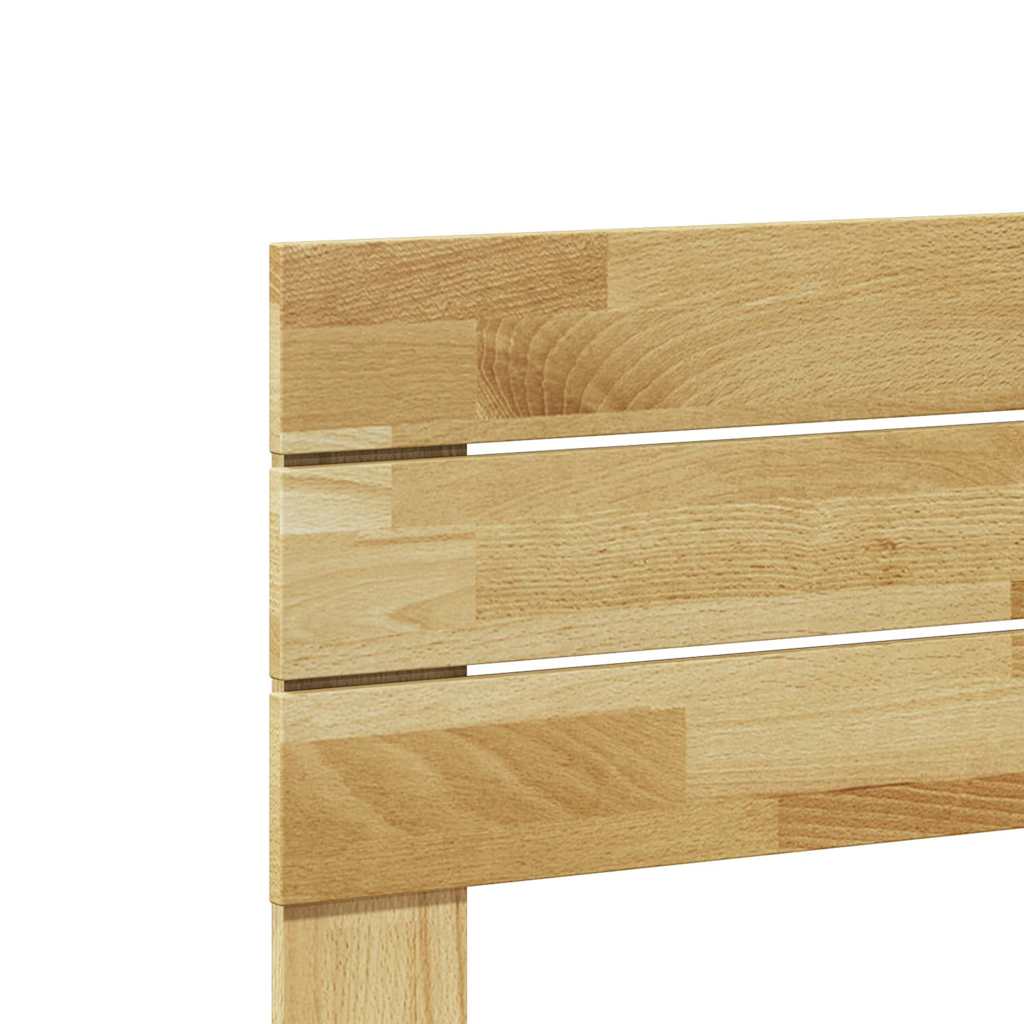 vidaXL Zagłówek 75 cm lite drewno dąb
