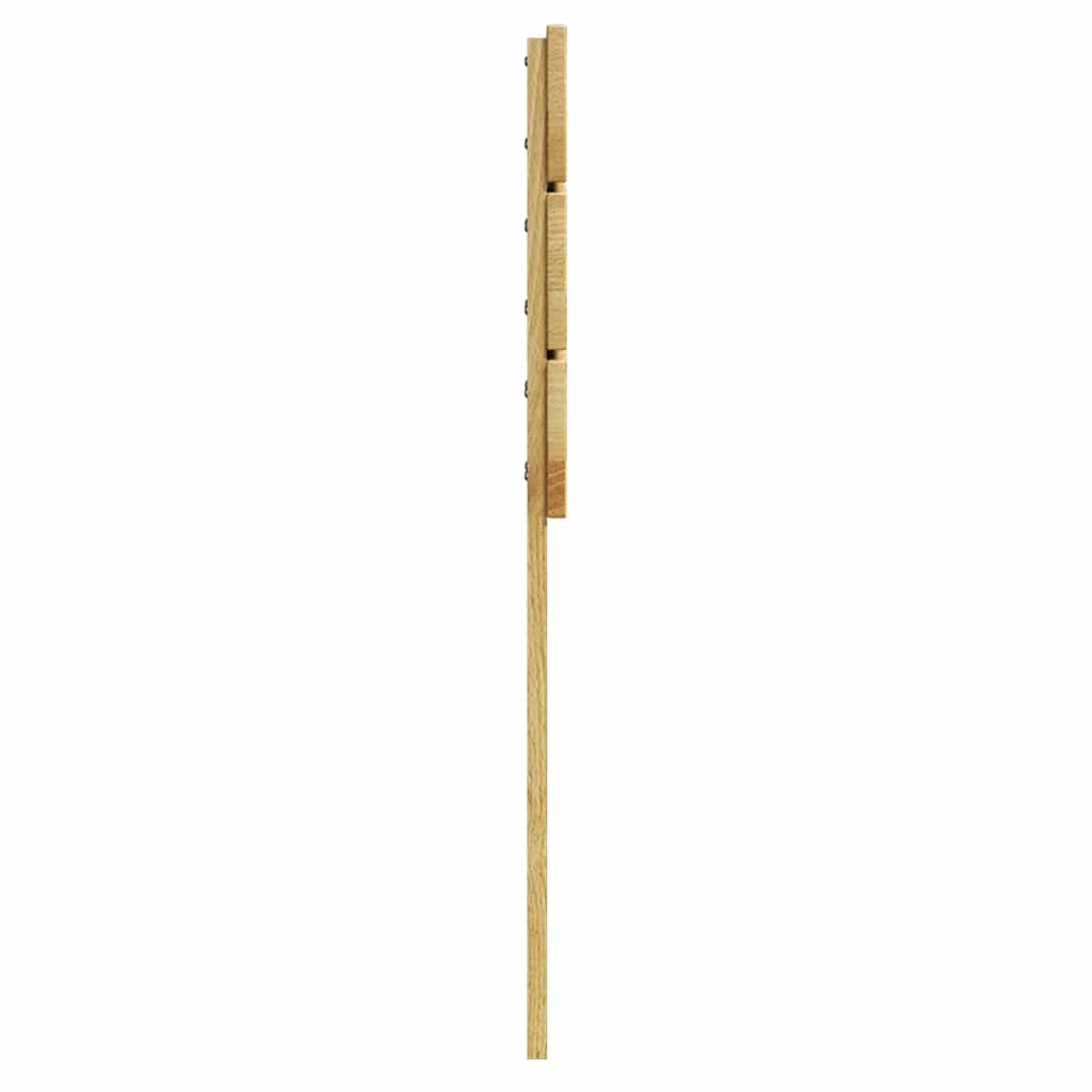 vidaXL Zagłówek 100 cm Drewno lite Dąb