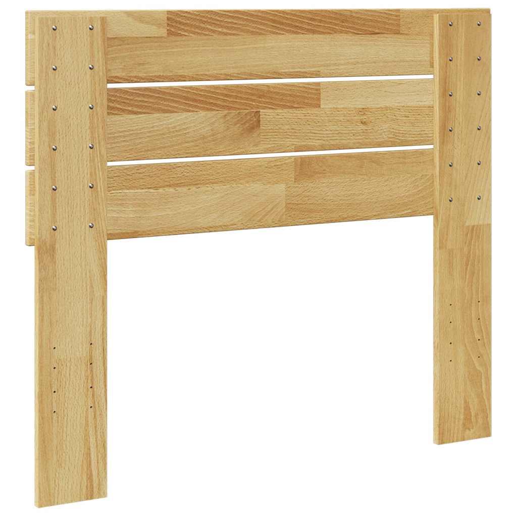 vidaXL Zagłówek 100 cm Drewno lite Dąb