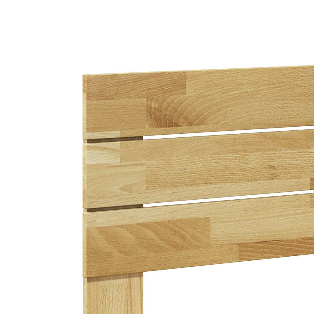 vidaXL Zagłówek 100 cm Drewno lite Dąb