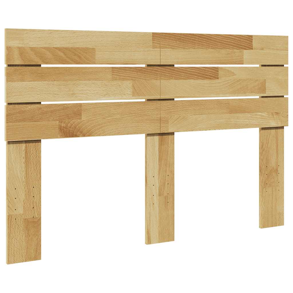 vidaXL Zagłówek 120 cm Drewno lite Dąb