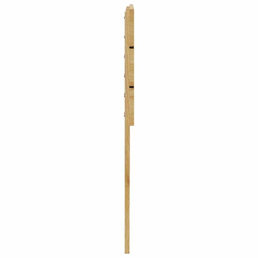 vidaXL Zagłówek 135 cm Drewno lite Dąb