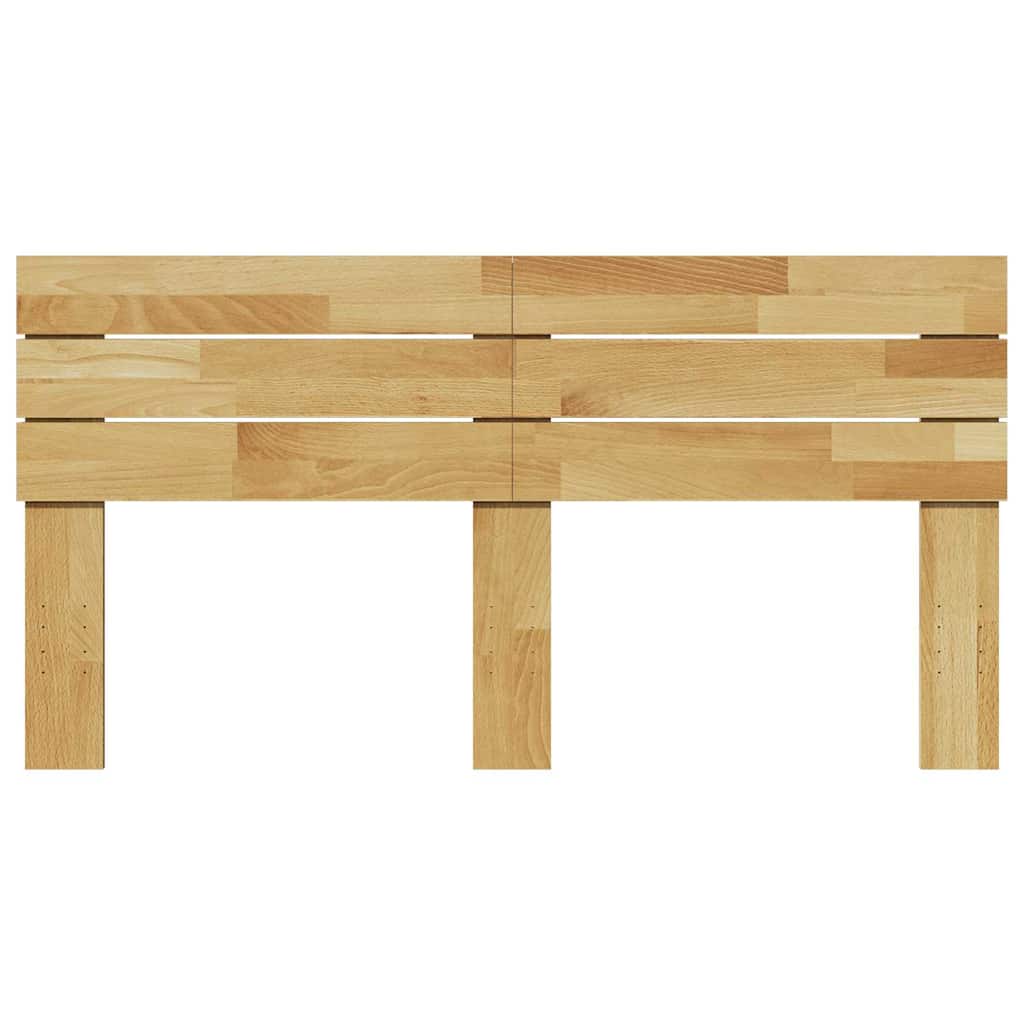 vidaXL Zagłówek 150 cm Drewno lite Dąb