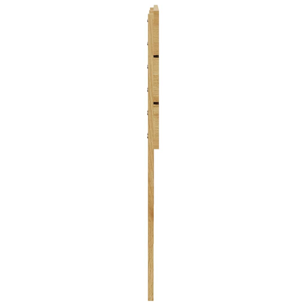 vidaXL Zagłówek 150 cm Drewno lite Dąb