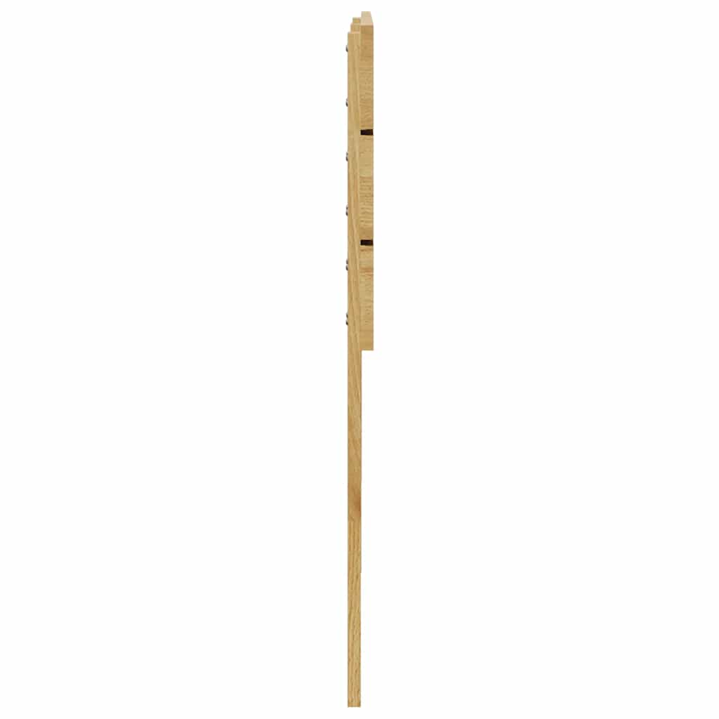 vidaXL Zagłówek 160 cm Drewno lite Dąb