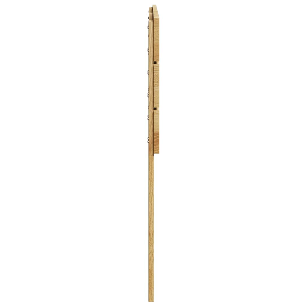 vidaXL Zagłówek 180 cm Drewno lite Dąb