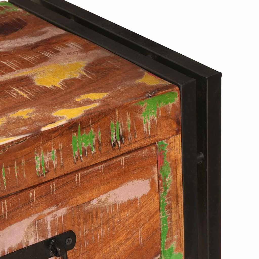 vidaXL Stoliki konsolowe z półką 2 pcs Wielokolorowe 161 x 33 x 75 cm