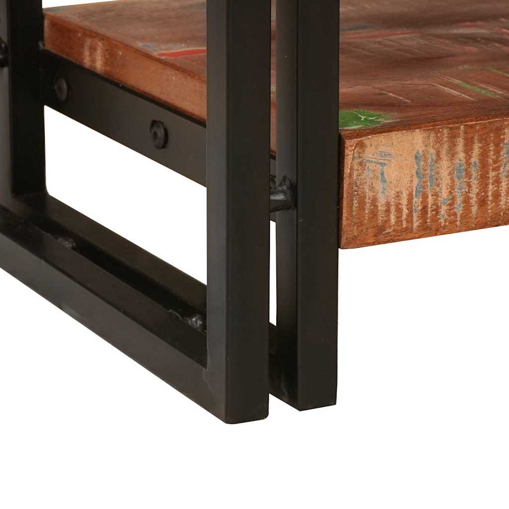 vidaXL Stoliki konsolowe z półką 2 pcs Wielokolorowe 161 x 33 x 75 cm