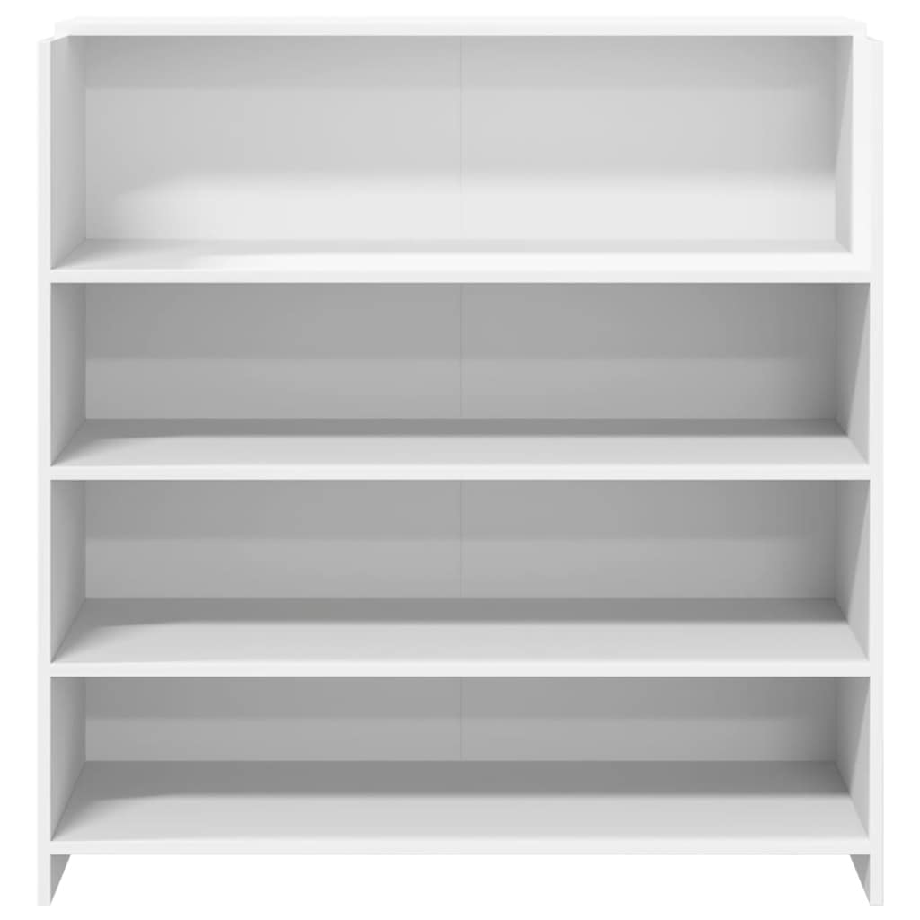 vidaXL Biurko recepcyjne białe 100x50x103,5 cm Drewno konstrukcyjne