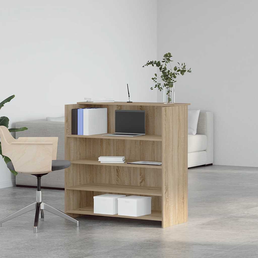 vidaXL Biurko recepcyjne Sonoma Oak 100x50x103,5 cm Drewno konstrukcyjne