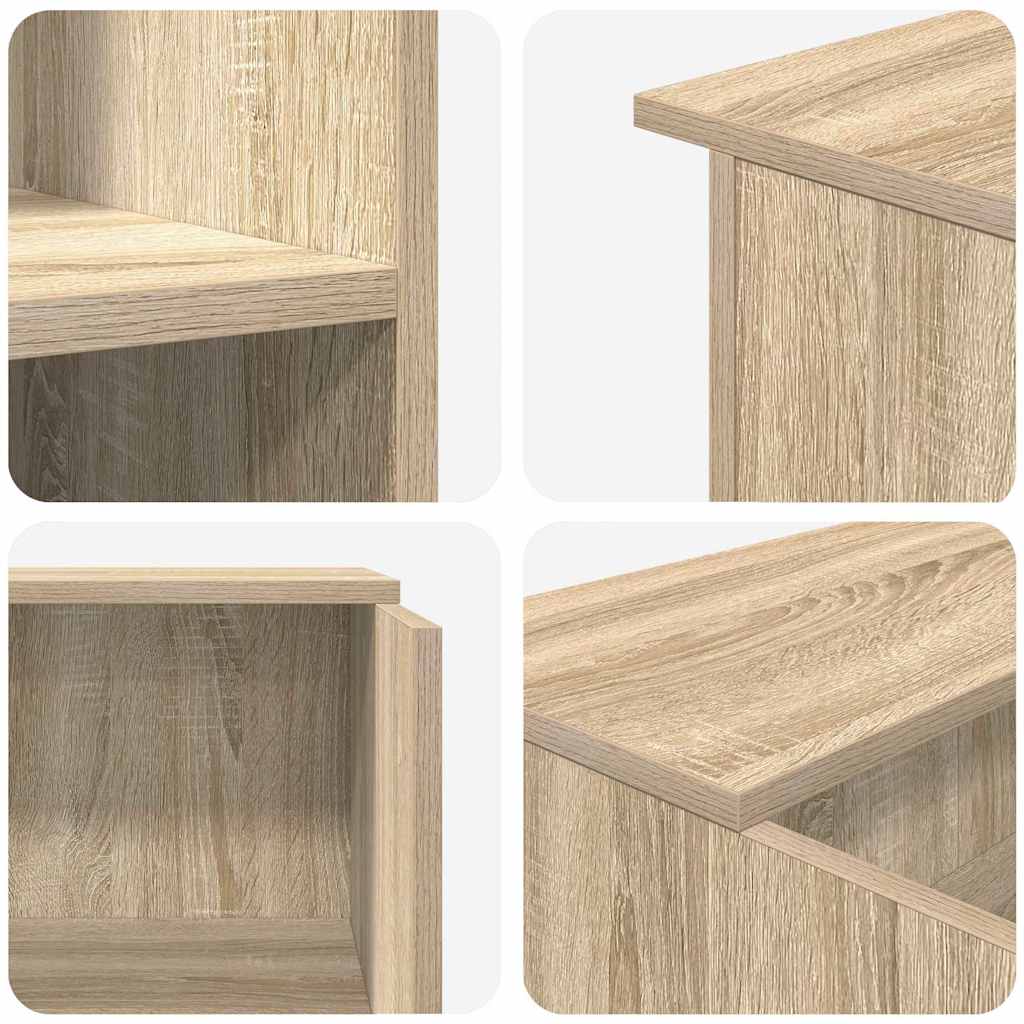 vidaXL Biurko recepcyjne Sonoma Oak 100x50x103,5 cm Drewno konstrukcyjne