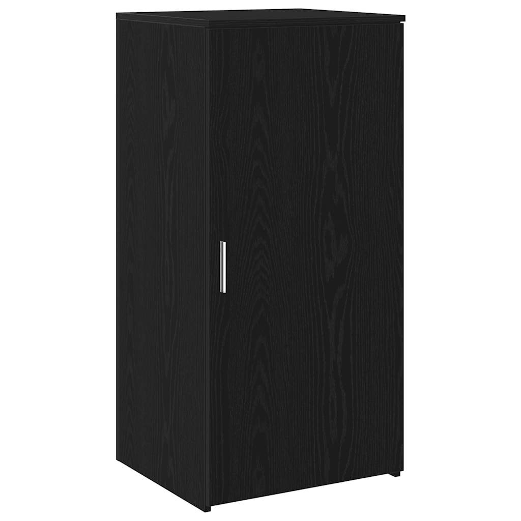 vidaXL Biurko recepcyjne dąb czarny 200x50x103,5 cm Drewno konstrukcyjne