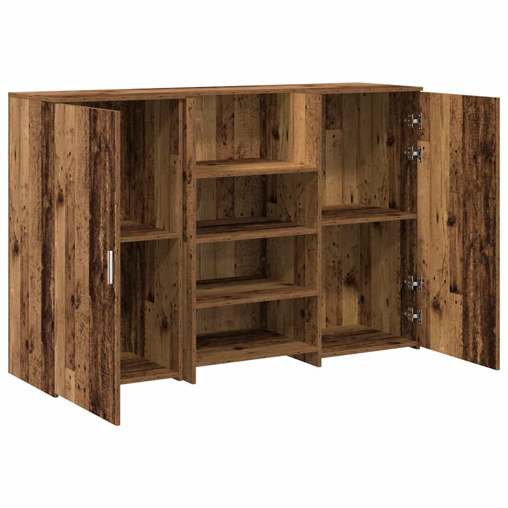 vidaXL Biurko recepcyjne Stare drewno 155x50x103,5 cm Drewno klejone