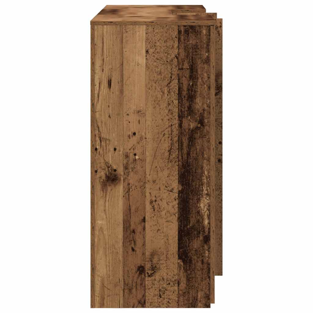 vidaXL Biurko recepcyjne Stare drewno 155x50x103,5 cm Drewno klejone