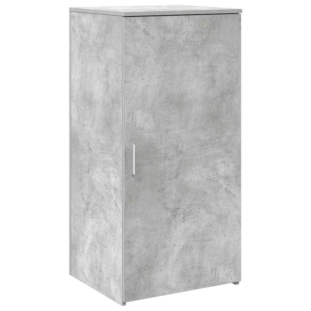 vidaXL Biurko recepcyjne betonowe szare 200x50x103,5 cm drewno klejone