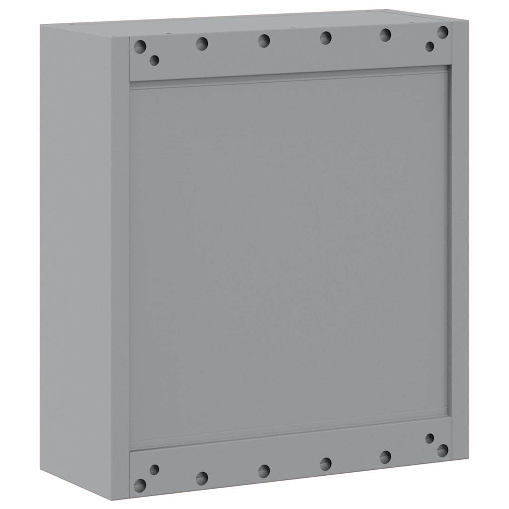 vidaXL Szafka na narzędzia z półką Czerwony i Szary 50 x 20 x 55 cm
