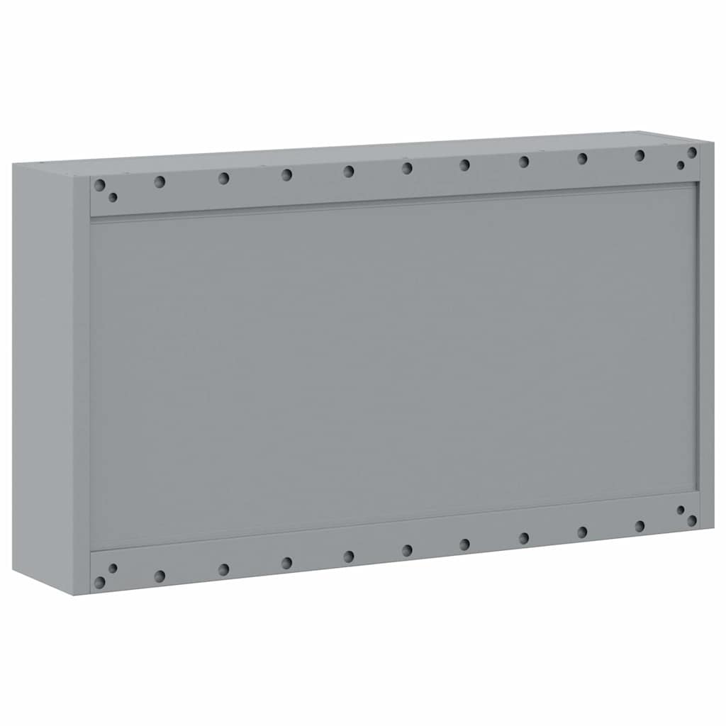 vidaXL Szafka na narzędzia z półką Czerwony i Szary 100 x 20 x 55 cm