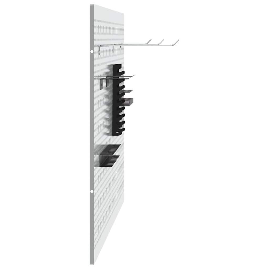 vidaXL Panel Narzędziowy 2 szt. Szary 100 x 1 x 60 cm Stal