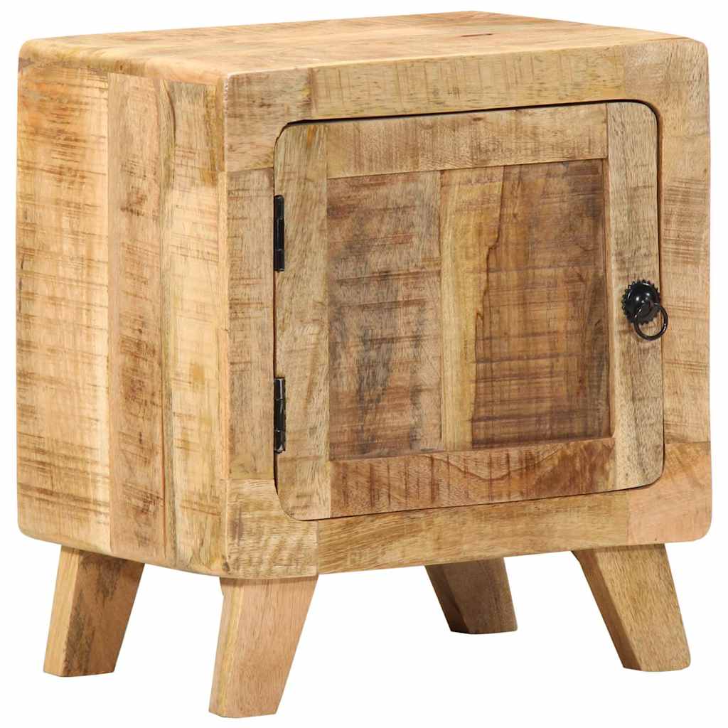 vidaXL Szafka nocna 40x32x46 cm Drewno lite Surowe Mango