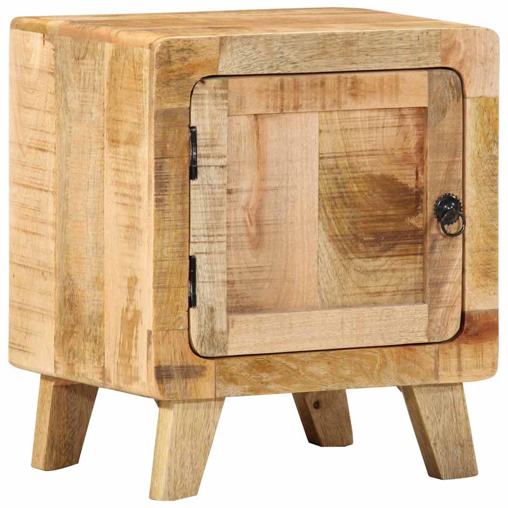 vidaXL Szafka nocna 40x32x46 cm Drewno lite Surowe Mango