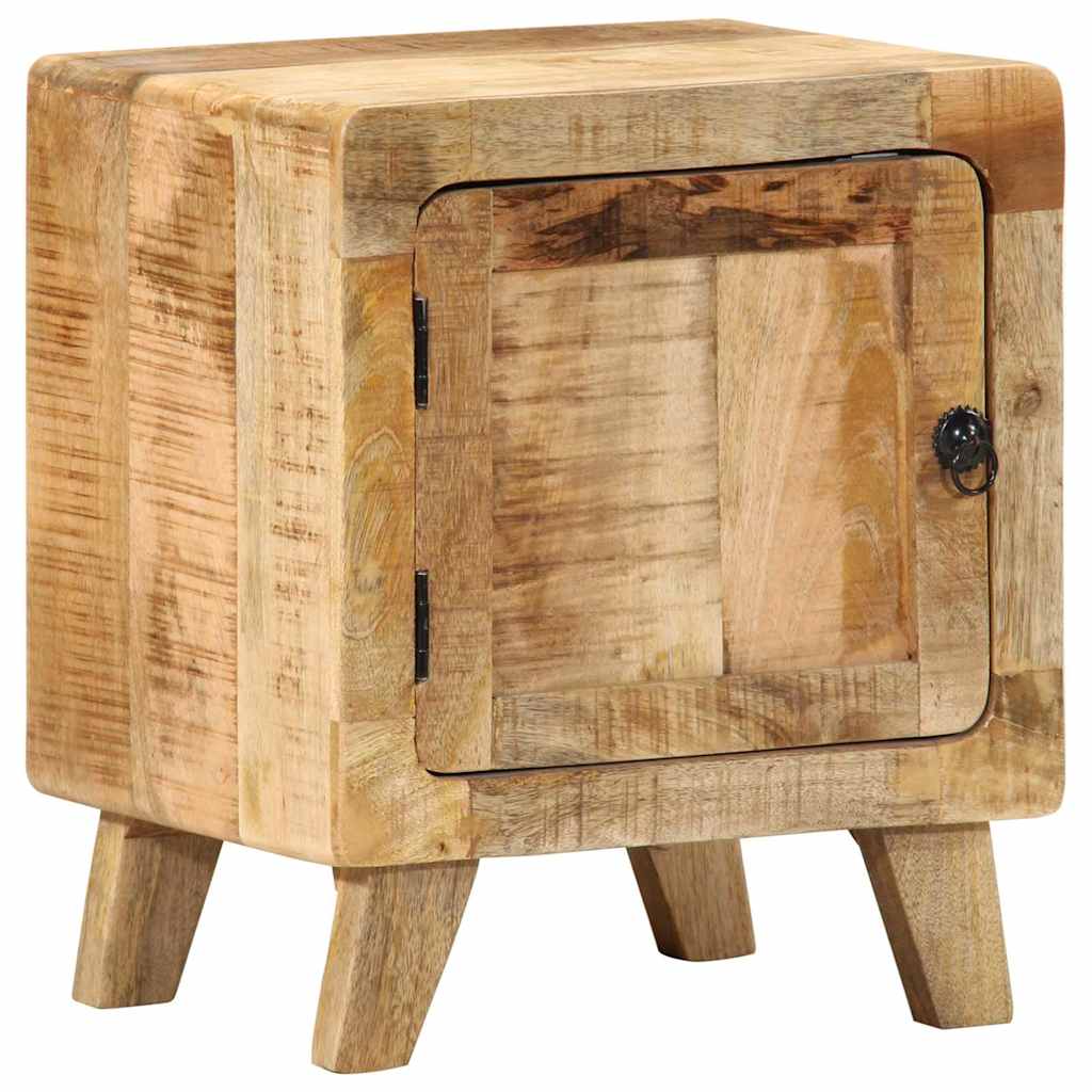 vidaXL Szafka nocna 40x32x46 cm Drewno lite Surowe Mango