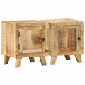 vidaXL Szafka nocna 2 szt. 40x32x46 cm Drewno lite surowe mango