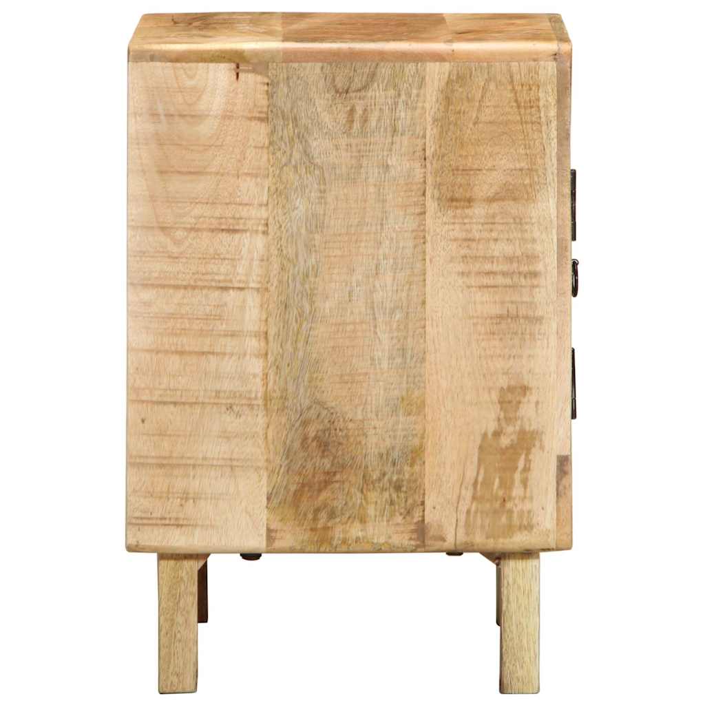 vidaXL Szafka nocna 2 szt. 40x32x46 cm Drewno lite surowe mango