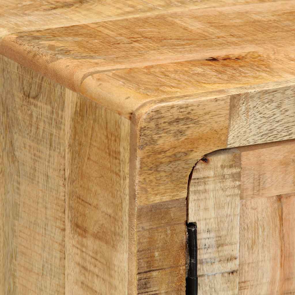 vidaXL Szafka nocna 2 szt. 40x32x46 cm Drewno lite surowe mango
