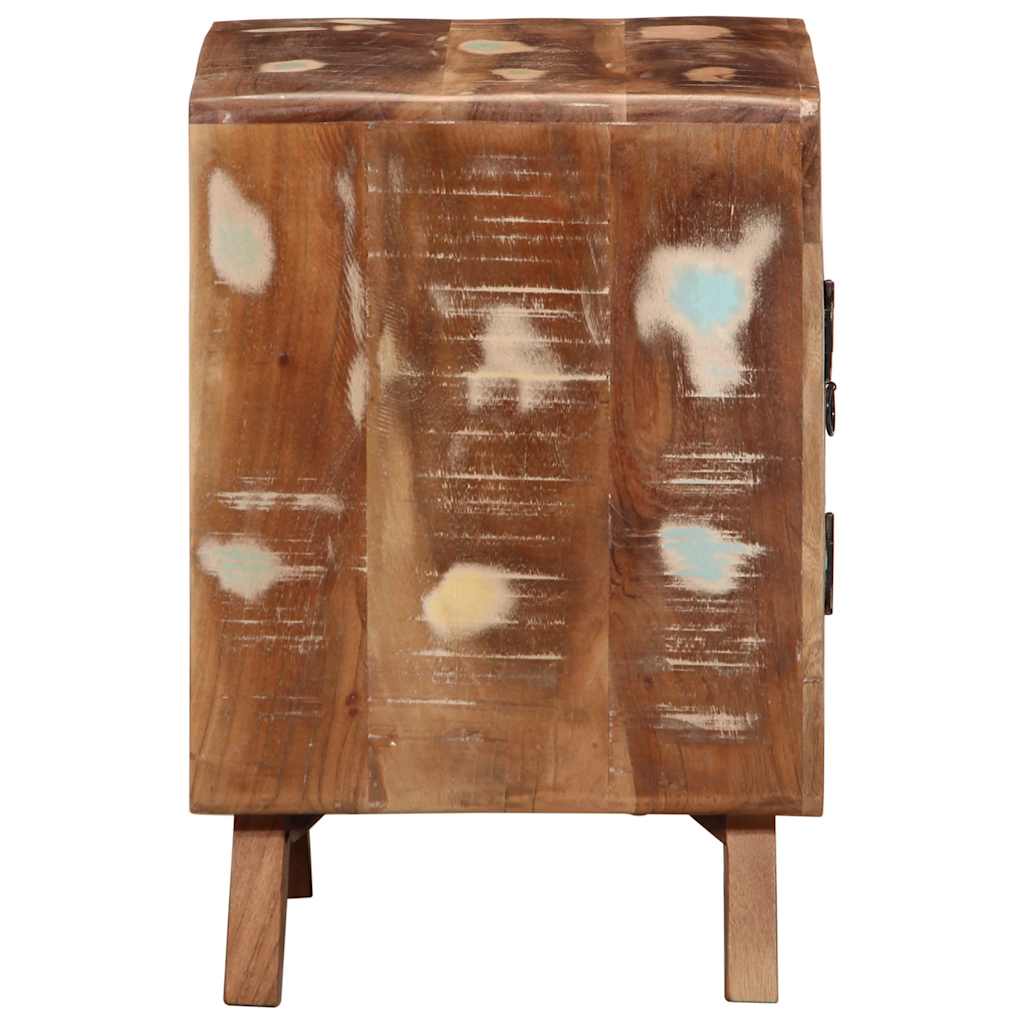 vidaXL Szafka nocna 2 szt. 40x32x46 cm Drewno lite odzyskane