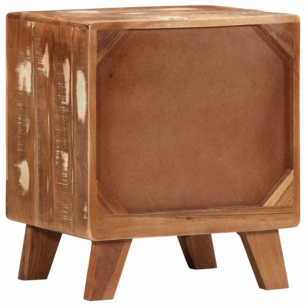 vidaXL Szafka nocna 40x32x46 cm lite drewno odzyskane