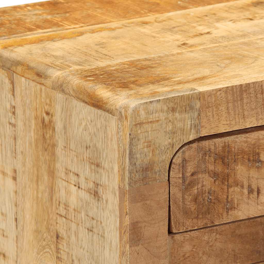 vidaXL Szafka nocna 2 szt. 37x32x50 cm Drewno lite surowe mango
