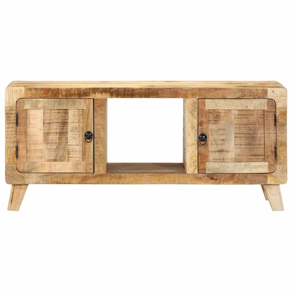 vidaXL Szafka RTV 105x46x32 cm Drewno lite Surowe Mango