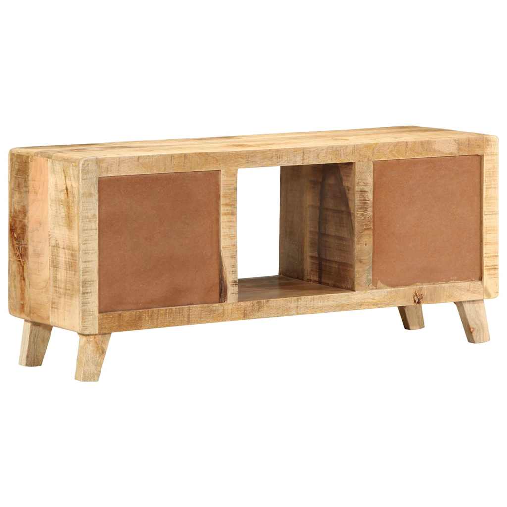 vidaXL Szafka RTV 105x46x32 cm Drewno lite Surowe Mango