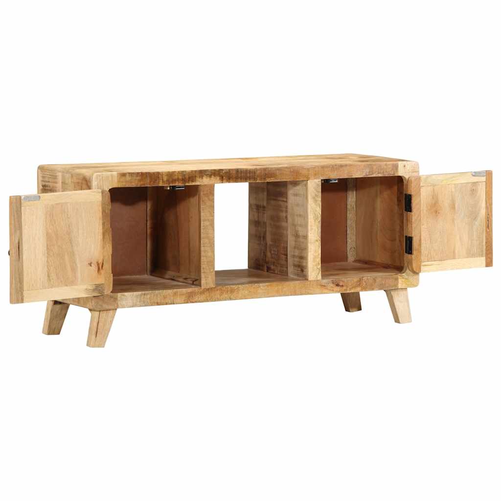 vidaXL Szafka RTV 105x46x32 cm Drewno lite Surowe Mango