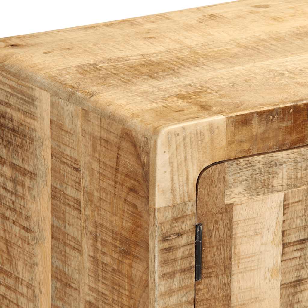 vidaXL Szafka RTV 105x46x32 cm Drewno lite Surowe Mango