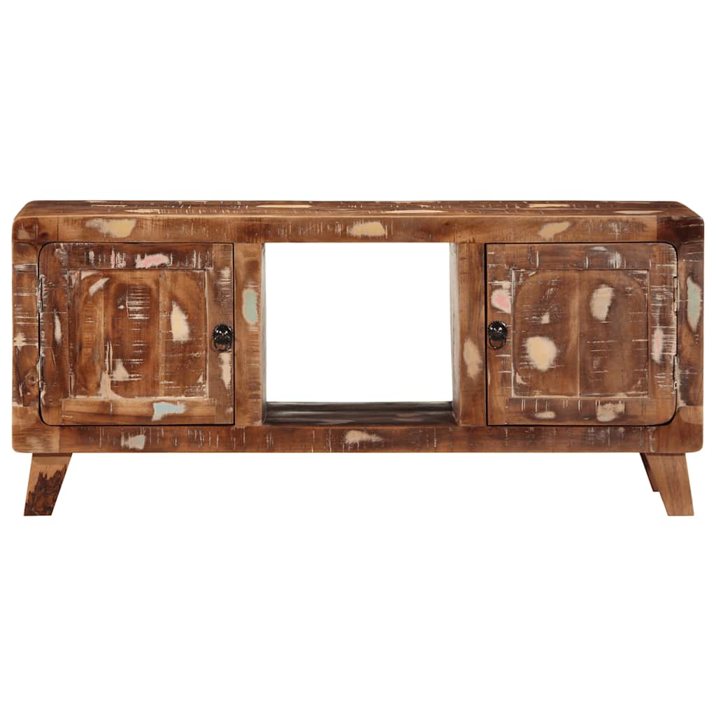vidaXL Szafka RTV 105x46x32 cm Drewno lite odzyskane