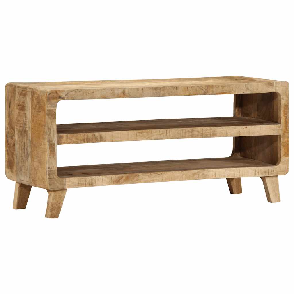vidaXL Szafka RTV 105x46x32 cm Drewno lite Surowe Mango