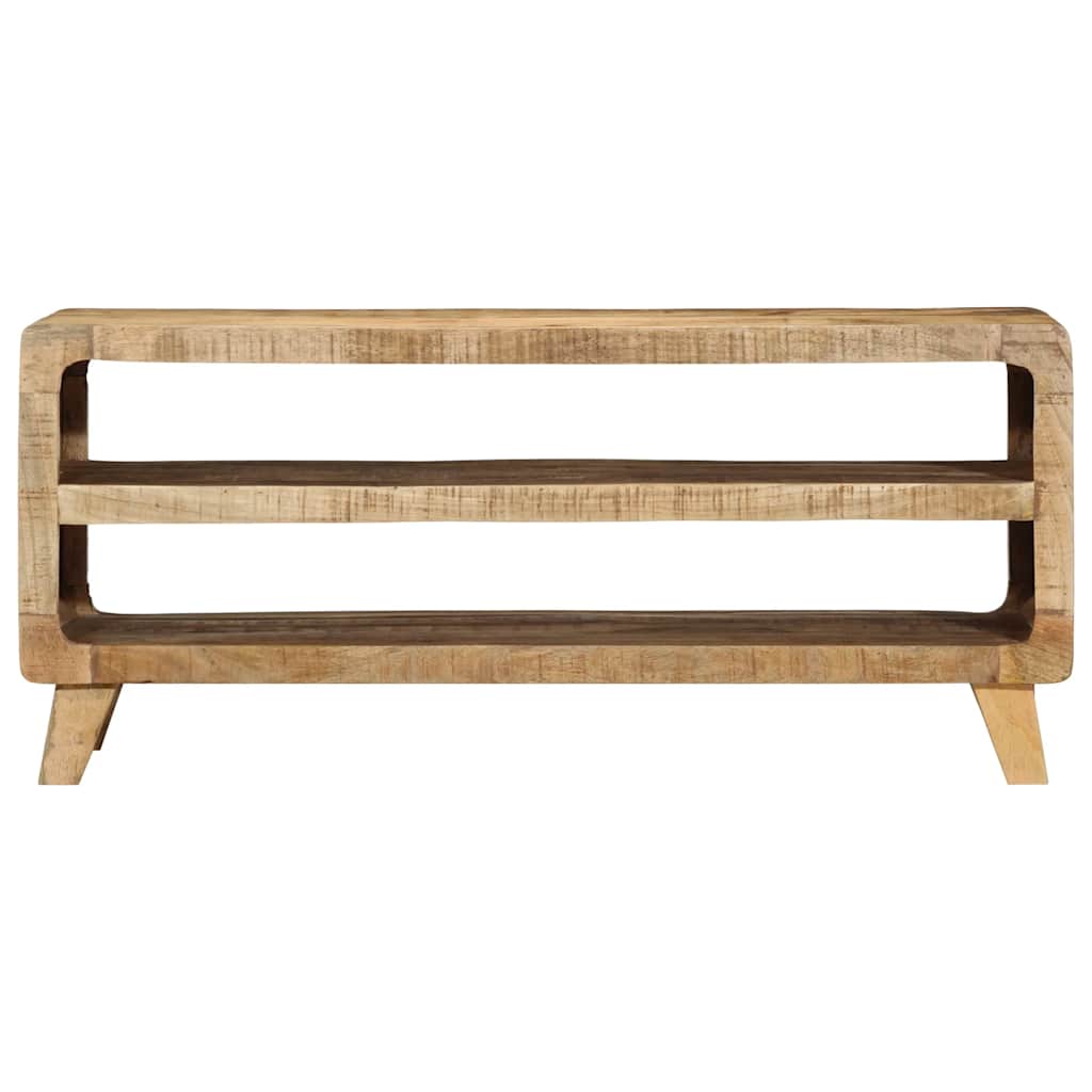 vidaXL Szafka RTV 105x46x32 cm Drewno lite Surowe Mango