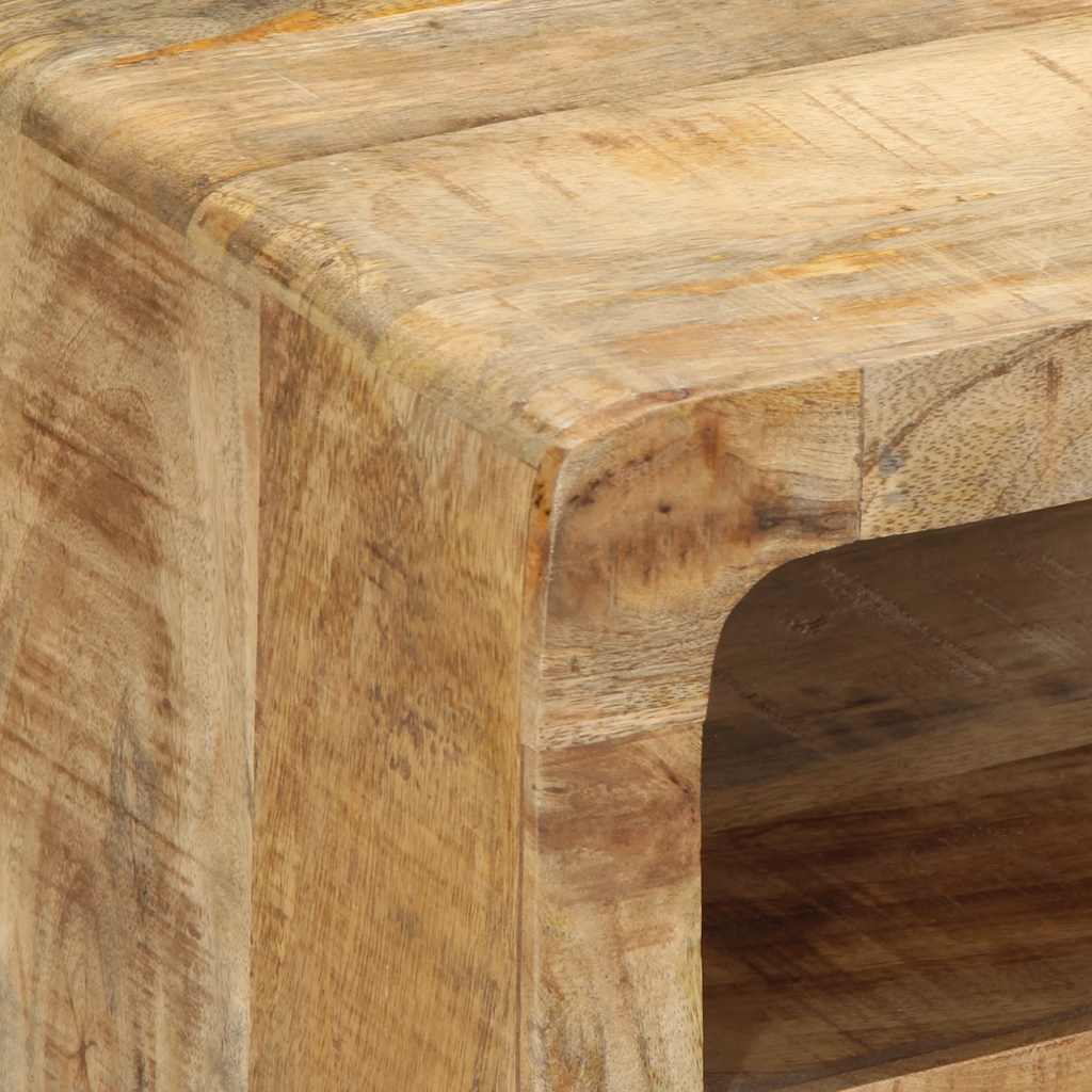 vidaXL Szafka RTV 105x46x32 cm Drewno lite Surowe Mango
