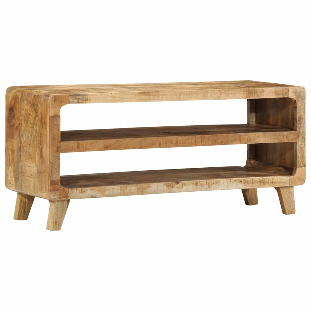 vidaXL Szafka RTV 105x46x32 cm Drewno lite Surowe Mango