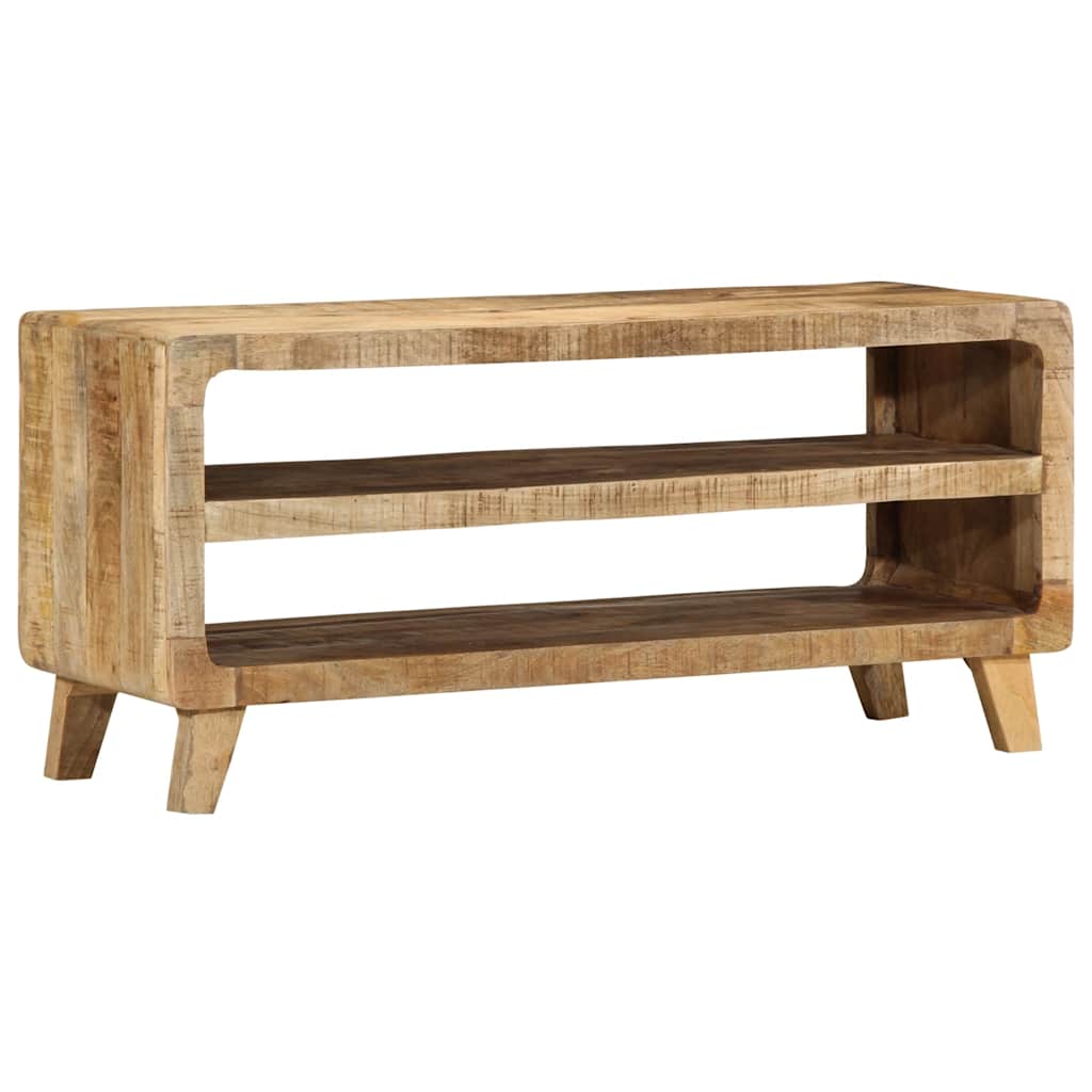 vidaXL Szafka RTV 105x46x32 cm Drewno lite Surowe Mango