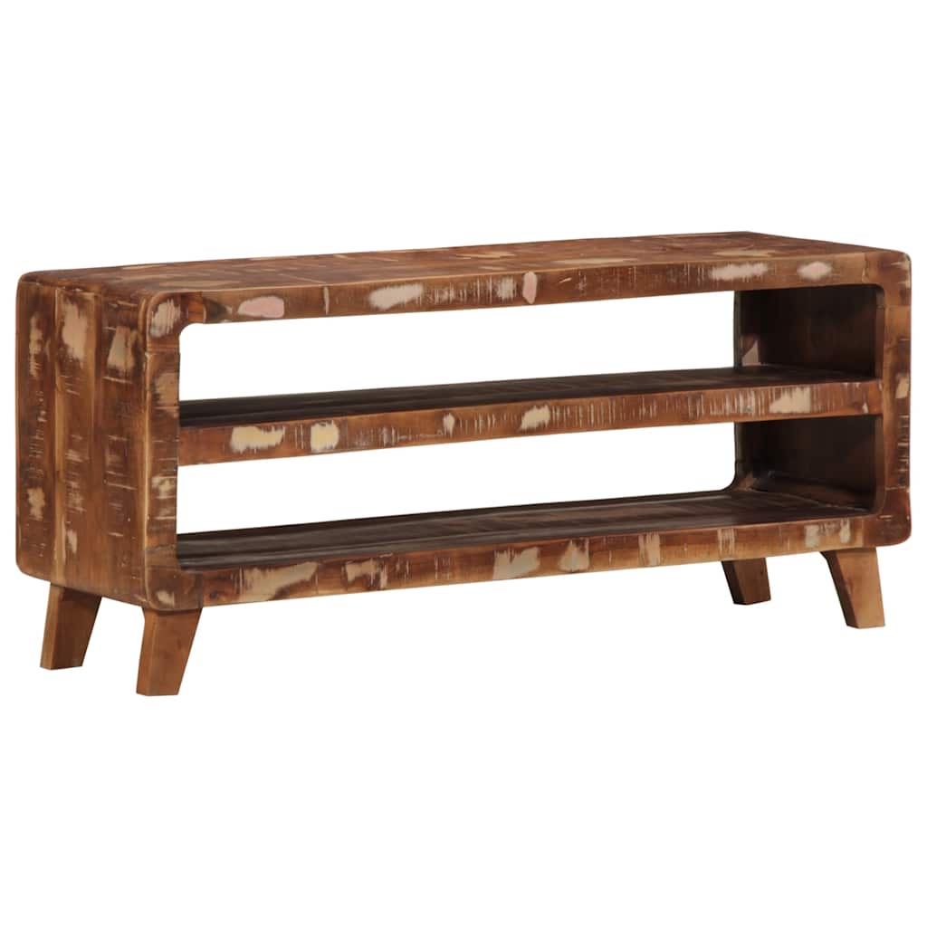 vidaXL Szafka RTV 105x46x32 cm Drewno lite odzyskane