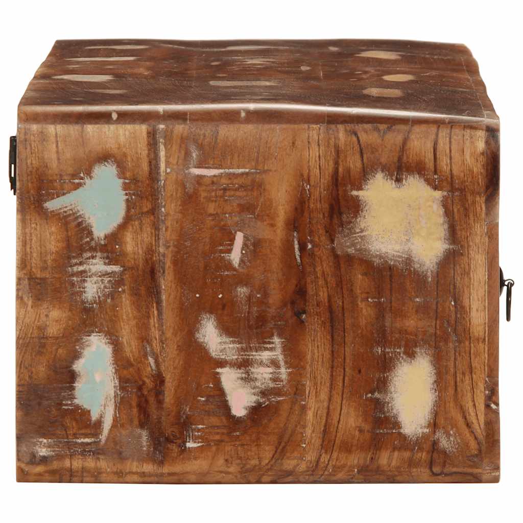 vidaXL Szafka ścienna pod TV 100x32x25 cm lite drewno odzyskane