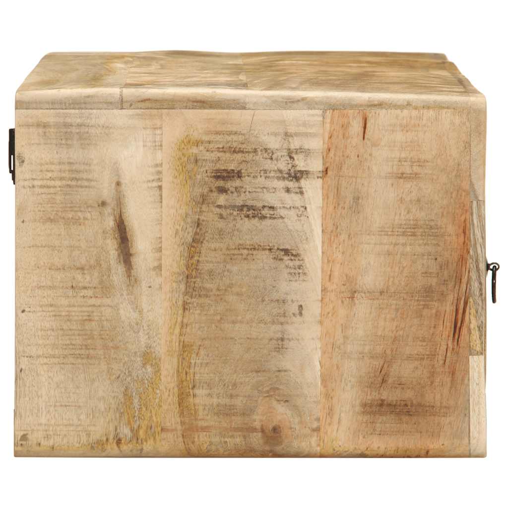 vidaXL Szafka ścienna pod TV 100x32x25 cm Drewno lite, surowe, mango