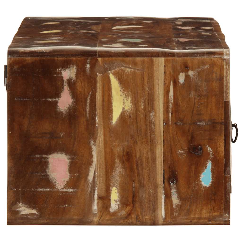 vidaXL Szafka ścienna pod TV 100x32x25 cm lite drewno odzyskane