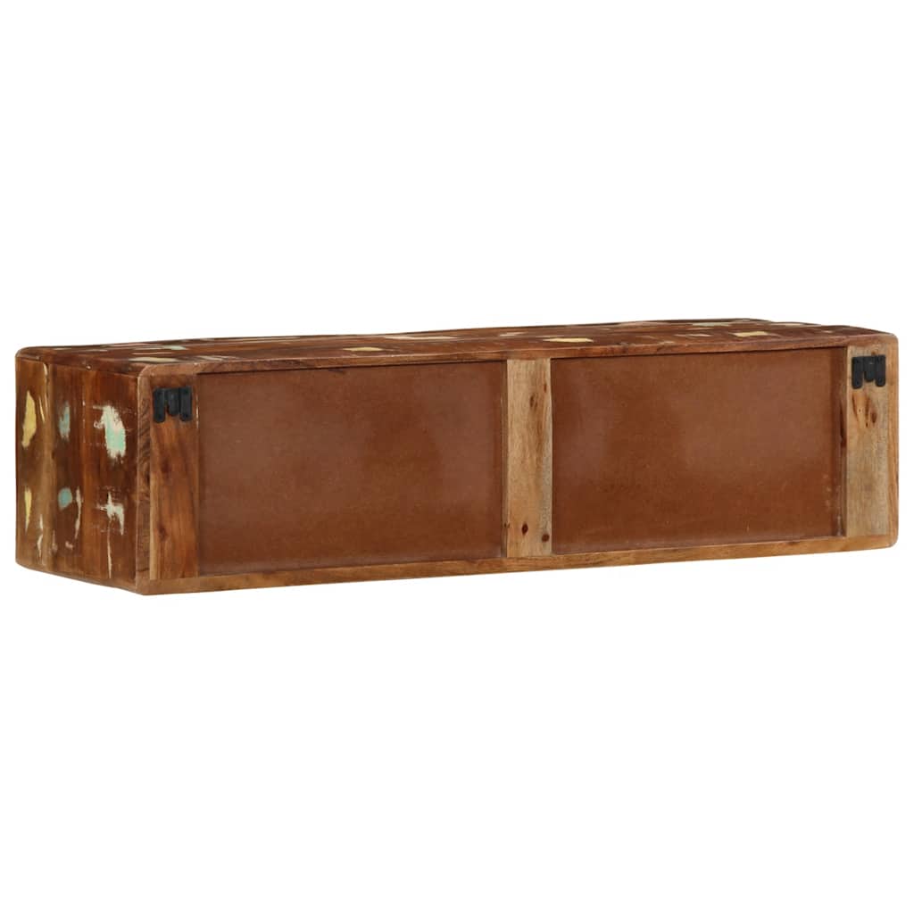 vidaXL Szafka ścienna pod TV 100x32x25 cm lite drewno odzyskane