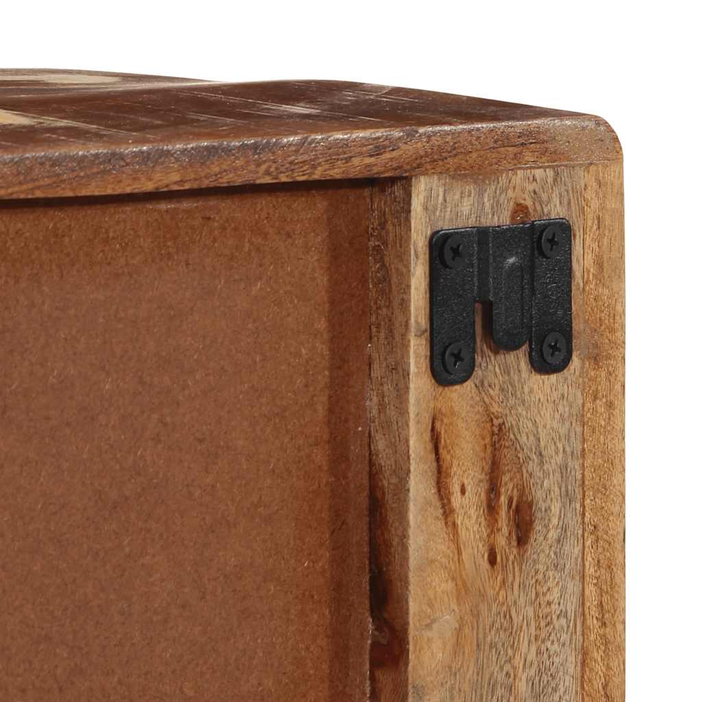 vidaXL Szafka ścienna pod TV 100x32x25 cm lite drewno odzyskane